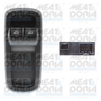 Switch, window regulator